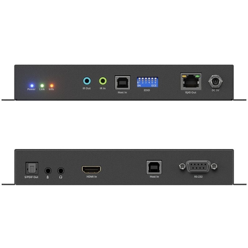 SIIG 4K 60Hz 18Gbps HDMI over IP Matrix - Encoder (TX) 394ft TAA Compliant - Thumbnail 4