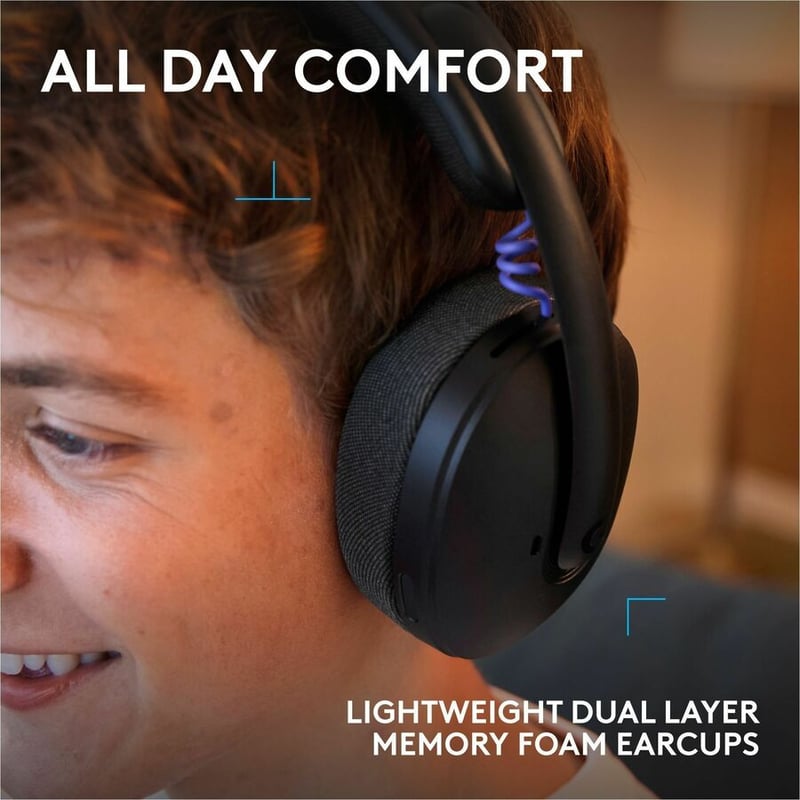 G325 LIGHTSPEED HEADSET - BLACK HEADSET BLACK - Thumbnail 4