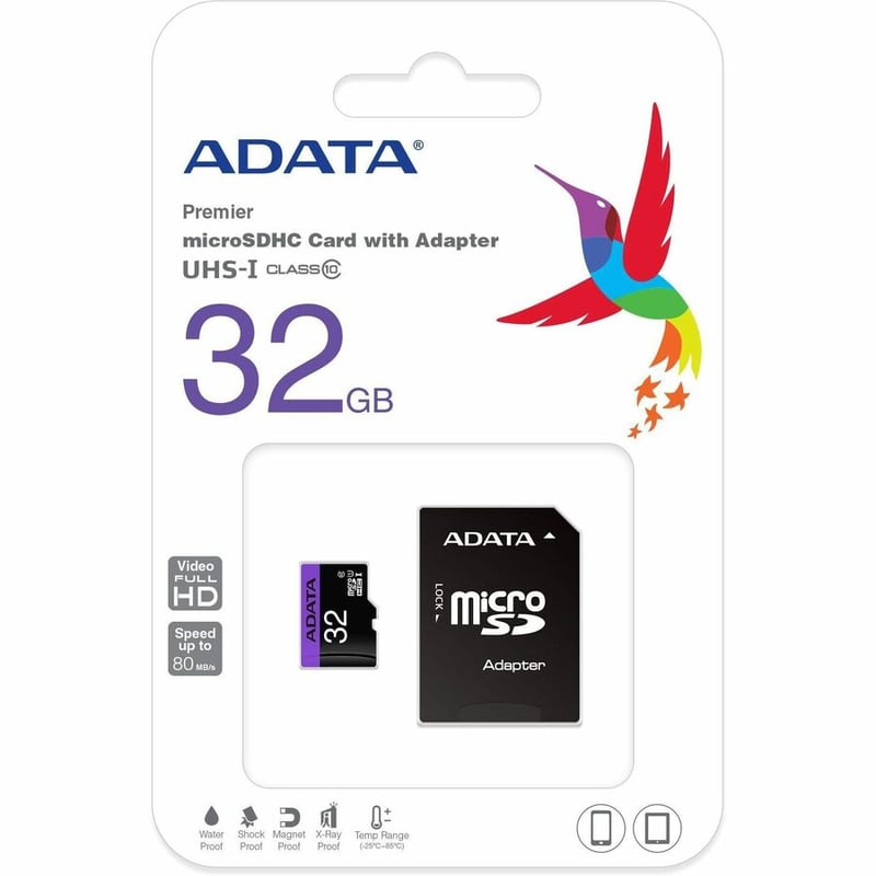 Adata Premier 32 GB Class 10/UHS-I microSDHC - Thumbnail 3