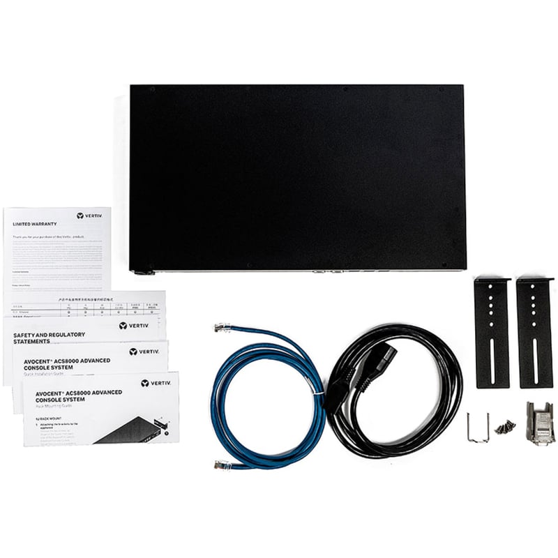 Vertiv Avocent 48-Port ACS8000 Console System with single AC Power Supply, non-TAA - Thumbnail 2
