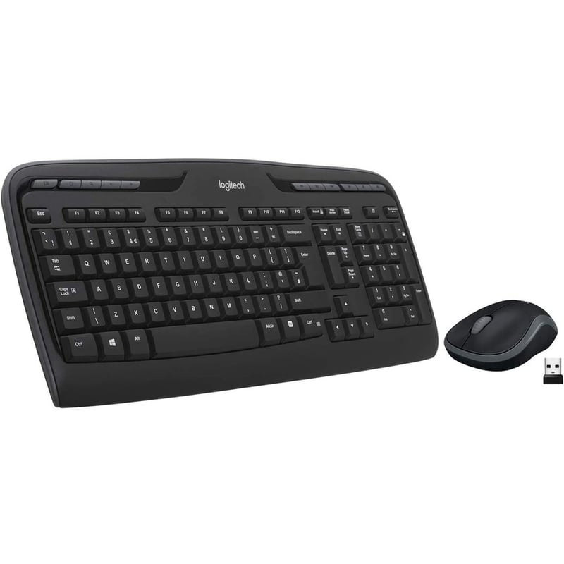 Logitech MK320 Wireless Desktop Combo with Media Shortcuts - Thumbnail 3