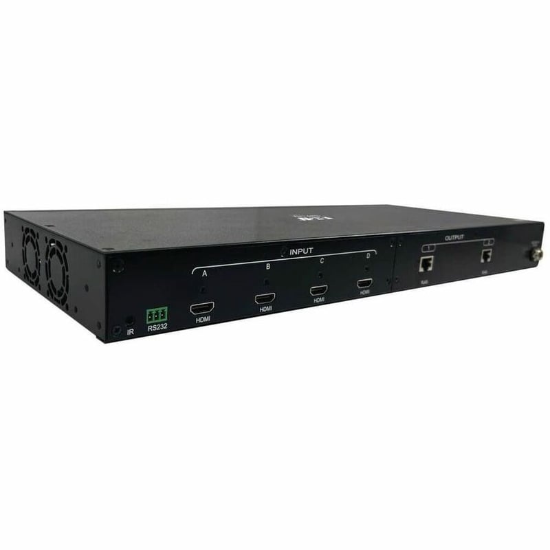 Eaton Tripp Lite Series 4x2 HDMI over Cat6 Matrix Switch Kit, Switch/2x Pigtail Receivers - 4K 60 Hz, HDR, 4:4:4, PoC, 230 ft. (70.1 m), TAA - Thumbnail 2