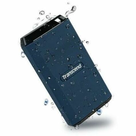 Transcend ESD410C 4 TB Portable Solid State Drive - External - Dark Blue - Thumbnail 5