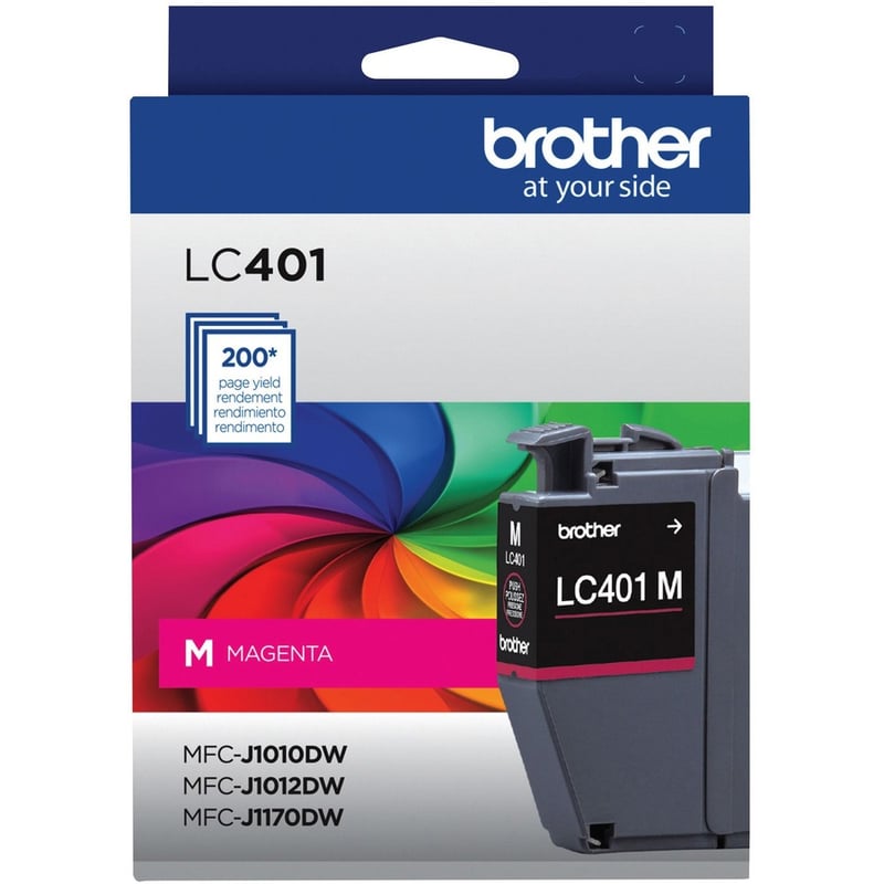 Brother LC401MS Original Standard Yield Inkjet Ink Cartridge - Single Pack - Magenta - 1 Pack - Thumbnail 3