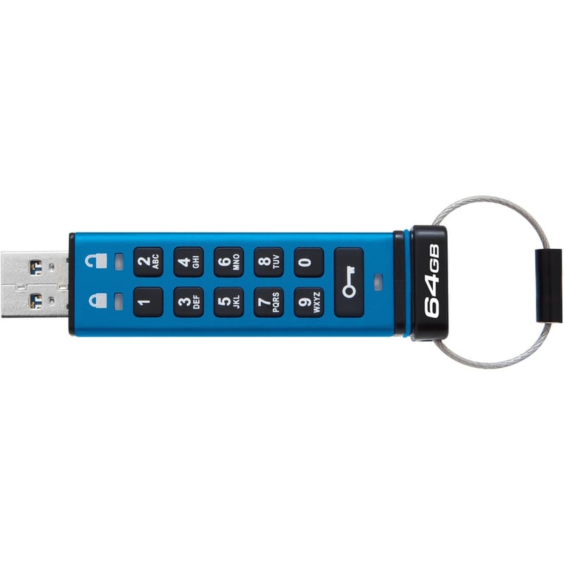 IronKey Keypad 200 64GB USB 3.2 (Gen 1) Type A Flash Drive - Thumbnail 3