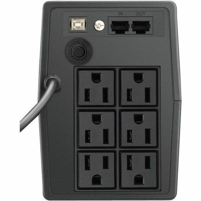 N1C A-Series 800VA / 480W Line Interactive Lithium Tower UPS - Thumbnail 2