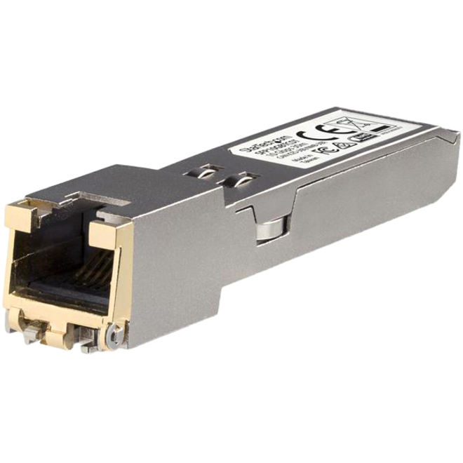 StarTech.com Cisco SFP-10GB-TC Compatible SFP+ Module - 10GBASE-T - 10GE Gigabit Ethernet SFP+ SFP to RJ45 Cat6/Cat5e Transceiver - 30m - Thumbnail 2