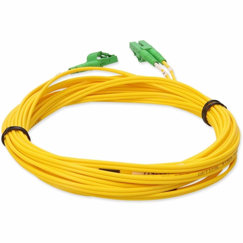 AddOn 1m ALC to ALC Yellow OS2 Duplex Microboot, Snagless OFNR (Riser-Rated) SMF Fiber Patch Cable - Thumbnail 4