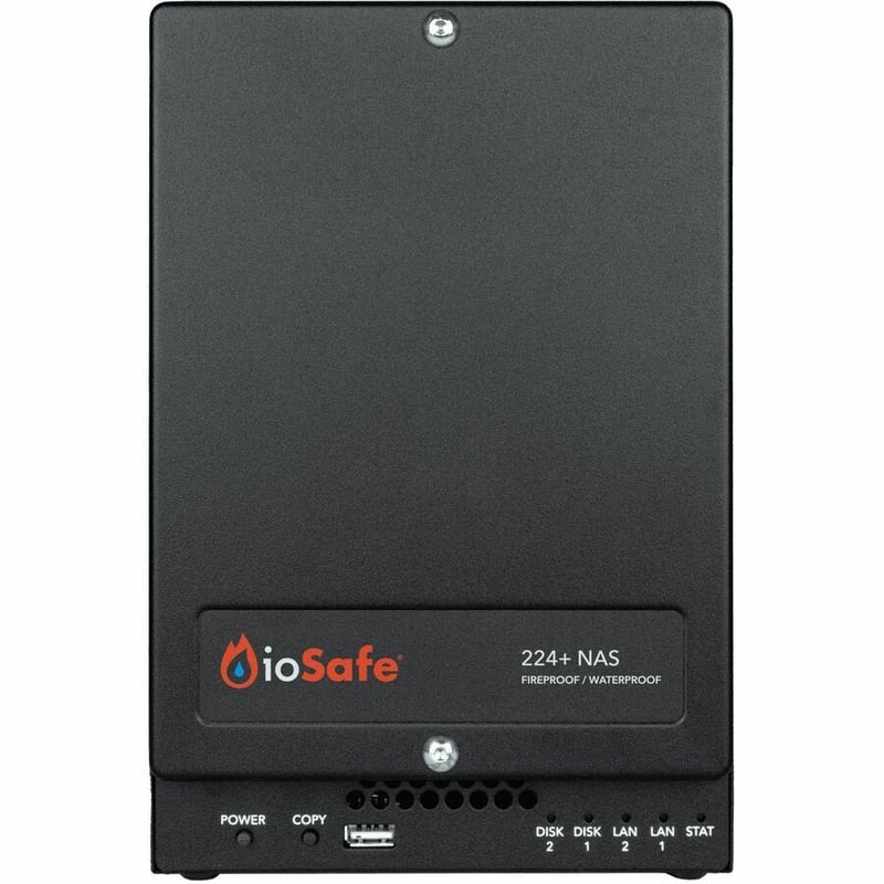 224+ NAS DISKLESS MEM 6GB FIREPROOF/WATERPROOF NAS 2YR DRS - Thumbnail 2
