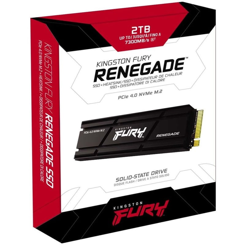 Kingston FURY Renegade 2 TB Solid State Drive - M.2 2280 Internal - PCI Express NVMe (PCI Express NVMe 4.0 x4) - Thumbnail 3