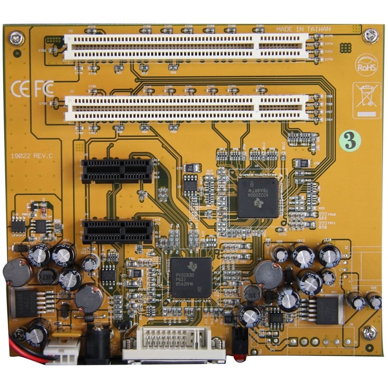 StarTech.com PCI Express to 2 PCI & 2 PCIe Expansion Enclosure System - Full Length - Expansion Bay - External - 4 slot - PCI Express Single Lane - PCI Full Length - Thumbnail 3