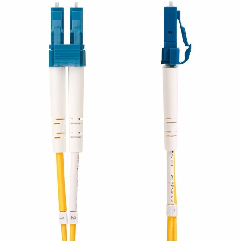 StarTech.com 25m (82ft) LC to SC (UPC) OS2 Single Mode Duplex Fiber Optic Cable, 9/125m, 10G, LSZH Fiber Patch Cord - Thumbnail 3