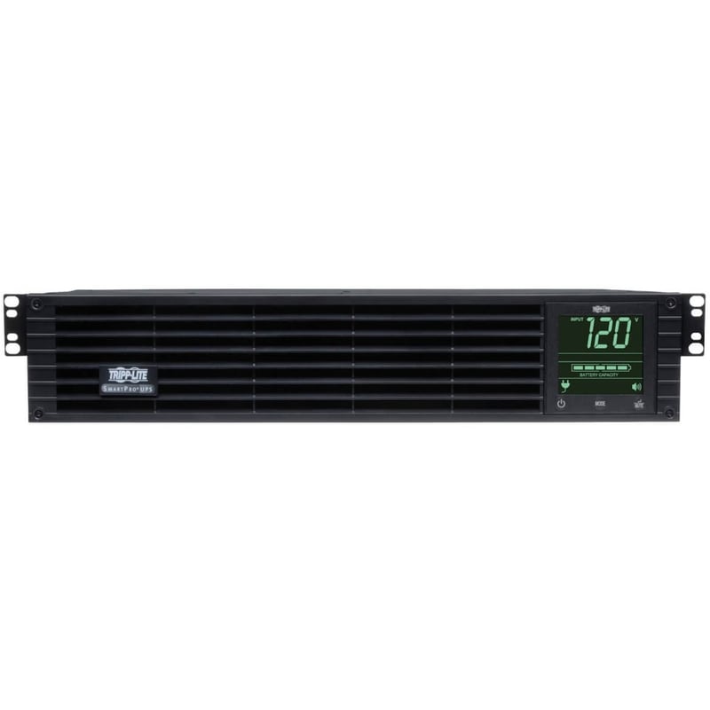 Tripp Lite by Eaton UPS SmartPro 120V 1kVA 800W Line-Interactive Sine Wave UPS 2U Rack/Tower Network Card Options LCD USB DB9 6 Outlets - Thumbnail 5