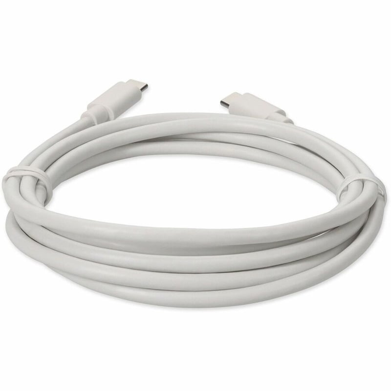 2M USB 3.1(C) M/M WHITE CABLE 10GBPS - Thumbnail 4