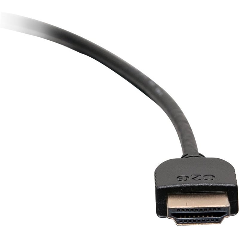 C2G 3ft Ultra Flex High Speed HDMI Cable w/ Low Profile Connectors - 2-Pack - Thumbnail 3
