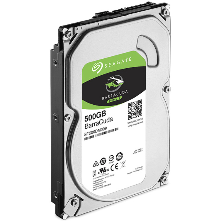 Seagate BarraCuda ST500DM009 500 GB Hard Drive - 3.5" Internal - SATA (SATA/600) - Thumbnail 3