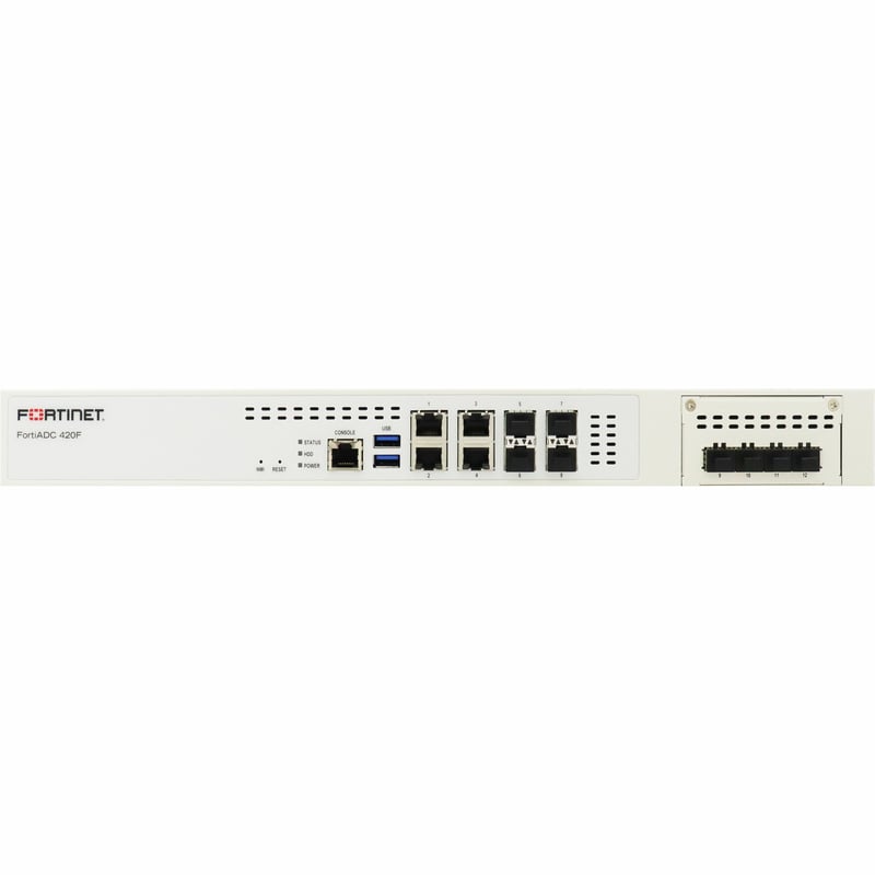 FORTIADC-420F 4 X GE RJ45 PORTS 4 X SFP GE PORTS 4 X SFP+ 10GBE POR - Thumbnail 1