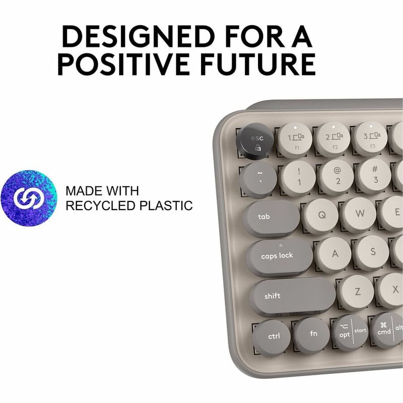 Logitech Pop Keys - Mist - Thumbnail 5