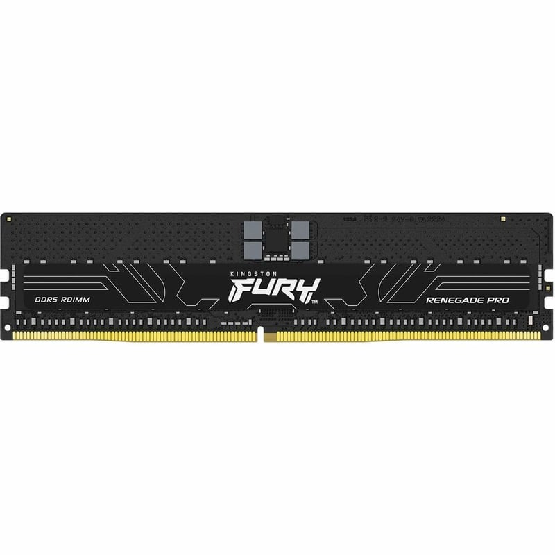 Kingston 128GB (4 x 32GB) DDR5 5600MT/s CL28 FURY Renegade Pro RDIMM Black EXPO - Thumbnail 3