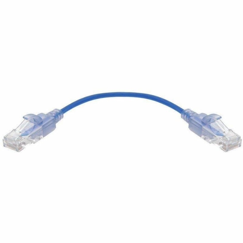 MONOPRICE CAT6A ETHERNET PATCH CABLE - SLIMRUN, SNAGLESS RJ45, 550MHZ, UTP, PURE - Thumbnail 4