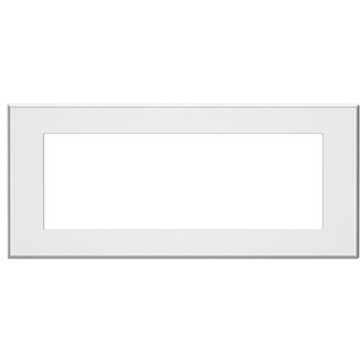 Wiremold Furniture Power Replacement Bezel for Basic Power Unit- White - Thumbnail 2