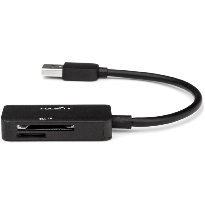 Rocstor Premium USB 3.0 Multi Media Memory Card Reader - Thumbnail 3