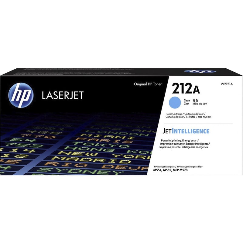 HP 212A Original Standard Yield Laser Toner Cartridge - Cyan - 1 Each - Thumbnail 1