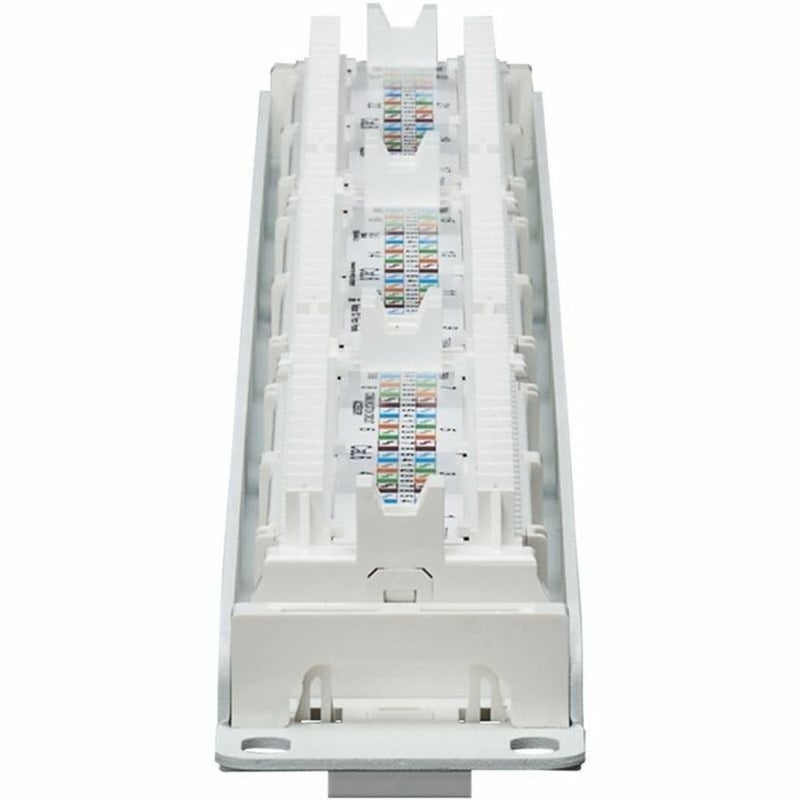 CAT6 PATCH PANEL 24-PORT 4PPOE 110/KRONE 568A/B RJ45 GBE 1U TAA - Thumbnail 3