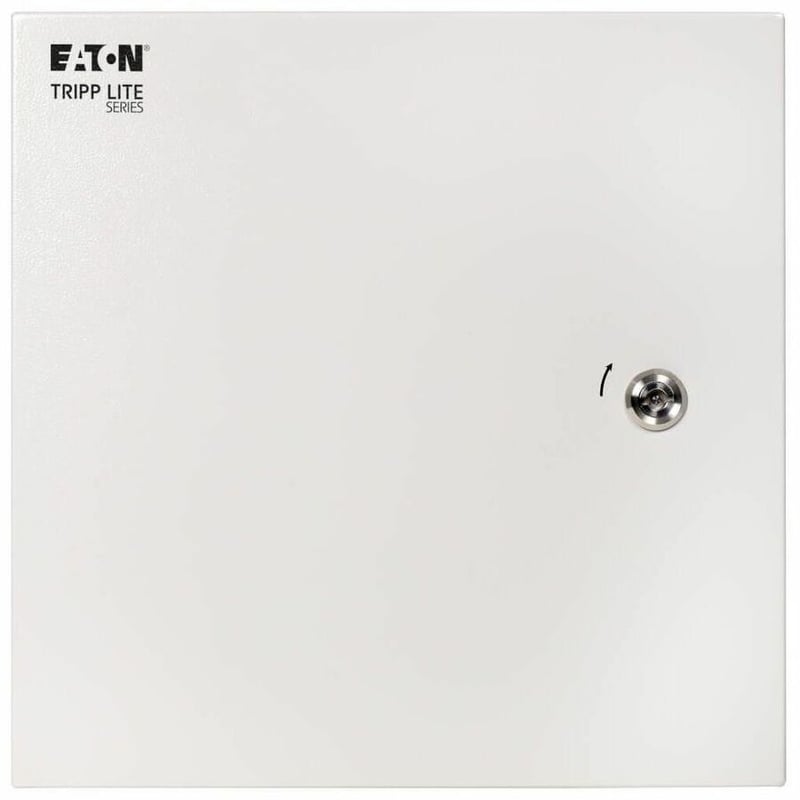 Tripp Lite by Eaton SmartRack Outdoor Industrial Enclosure with Lock - NEMA 4, Surface Mount, Metal Construction, 14 x 14 x 10 in., Gray - Thumbnail 5