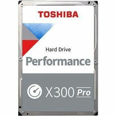 Toshiba X300 Pro HDWR51CXZSTB 12 TB Hard Drive - 3.5" Internal - SATA (SATA/600) - Conventional Magnetic Recording (CMR) Method - Thumbnail 2