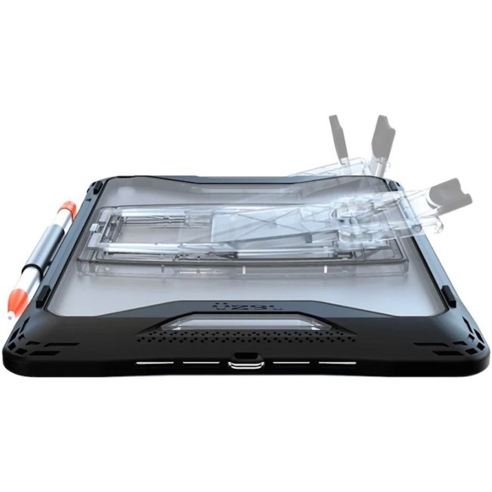 AfterShock Case for iPad 7th / 8th / 9th Gen 10.2 w/ Kickstand & Screen Protector, Black - Thumbnail 2