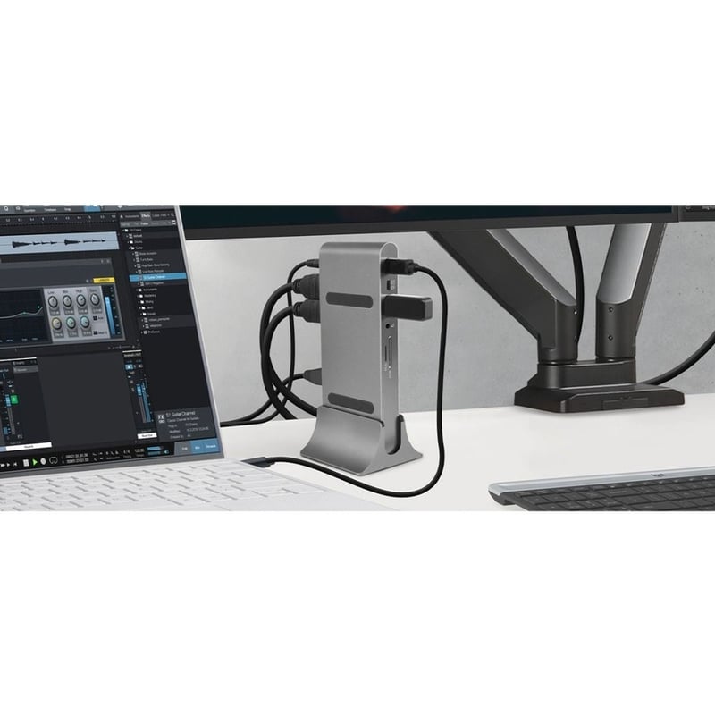 SIIG USB-C Dual 4K Video MST Docking Station with 60WPD Charging - Thumbnail 5