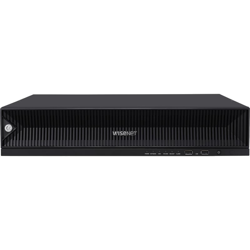 Wisenet 32CH 4K 400Mbps H.265 NVR - 48 TB HDD - Thumbnail 3