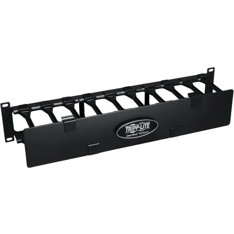 Tripp Lite by Eaton SmartRack 2U High Capacity Horizontal Cable Manager - Finger duct with dual-hinge cover - Thumbnail 1