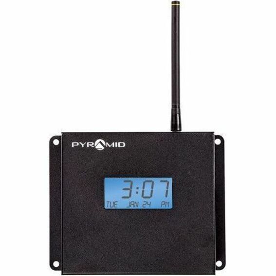 Pyramid Time Systems 17" RF Wireless 12 Hour with seconds Analog Wall Clock - Thumbnail 3