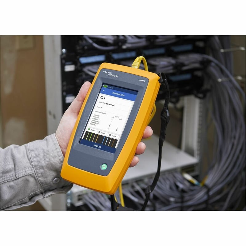 Fluke Networks LinkIQ Industrial Ethernet Cable+Network Tester - Thumbnail 4