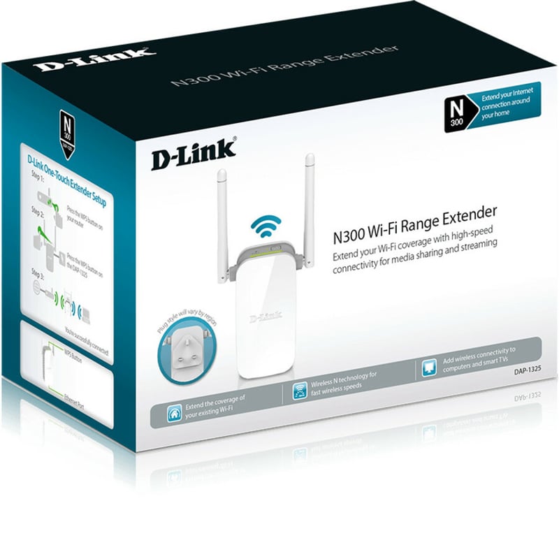D-Link DAP-1325 IEEE 802.11n 300 Mbit/s Wireless Range Extender - Thumbnail 2