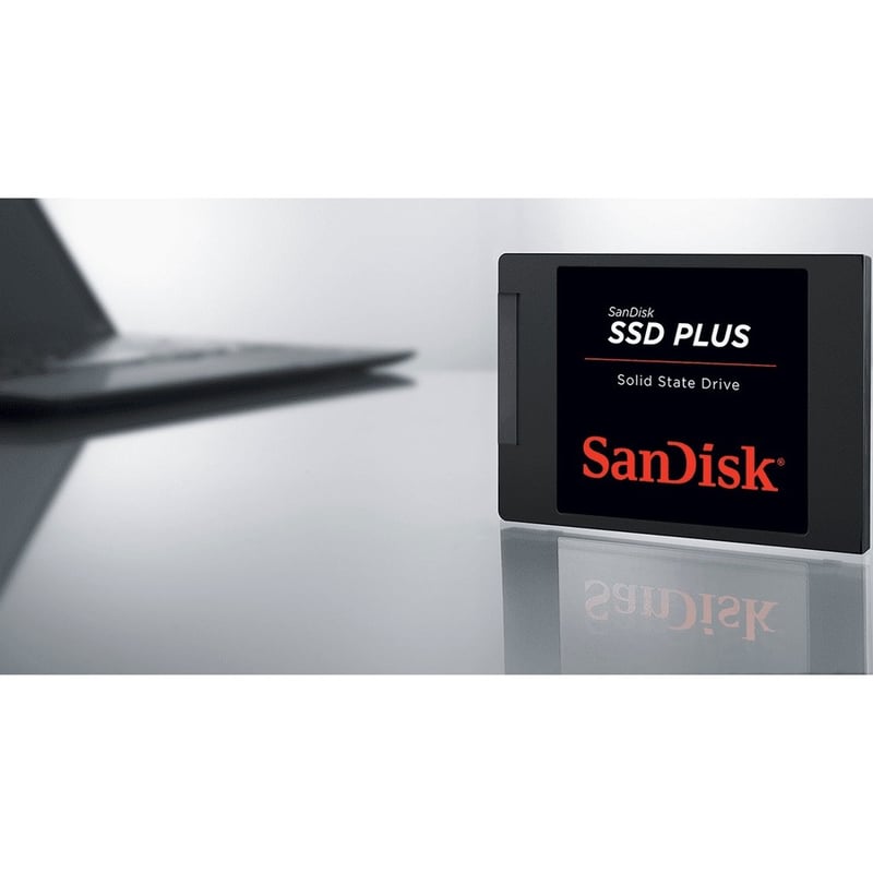 SanDisk SSD PLUS 2 TB Solid State Drive - 2.5" Internal - SATA (SATA/600) - Thumbnail 3