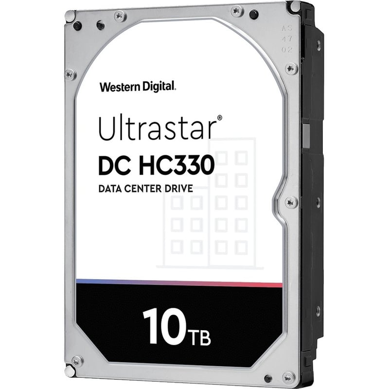 WD Ultrastar DC HC330 WUS721010ALE6L4 10 TB Hard Drive - 3.5" Internal - SATA (SATA/600) - Thumbnail 1