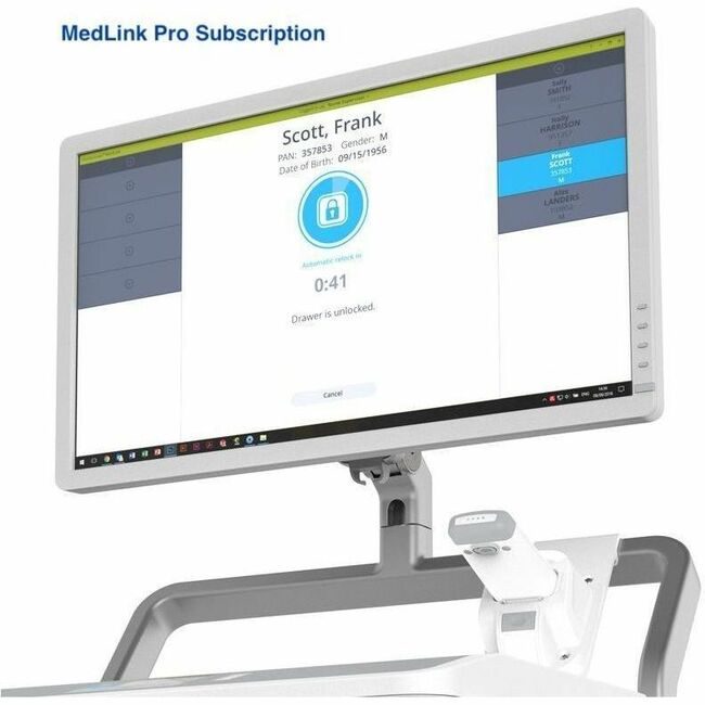 Capsa Healthcare - MedLink Pro Subscription (New) - MedLink/MedSyncPro-Std-CartLicense-1Year (MLPro-Seat-S-1)