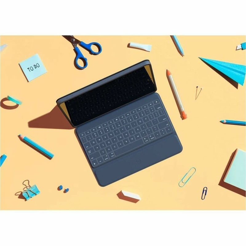 Logitech Rugged Combo 4 Rugged Keyboard/Cover Case Apple iPad (10th Generation) Tablet - Thumbnail 2