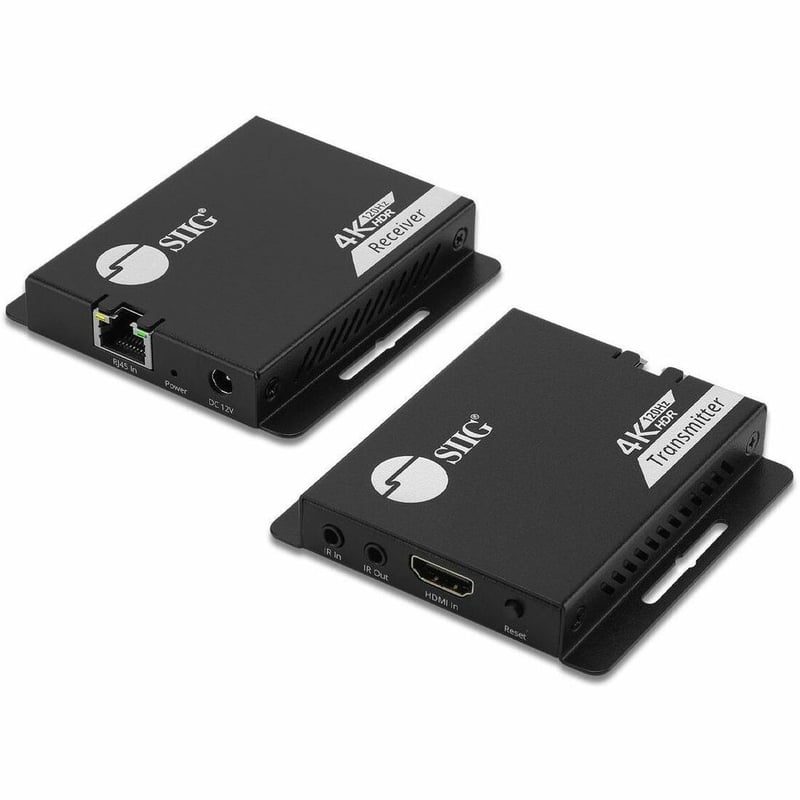 SIIG 4K120Hz HDMI Extender with IR - up to 132ft (40M) - EDID - Nearly zero latency - Thumbnail 1