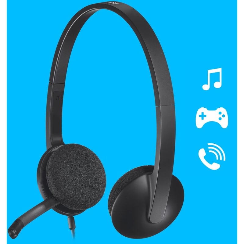 Logitech USB Headset H340 - Thumbnail 3