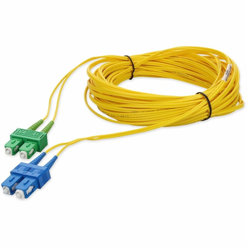 AddOn ADD-ASC-SC-15M9SMF Fiber Optic Duplex Network Patch Cable - Thumbnail 1