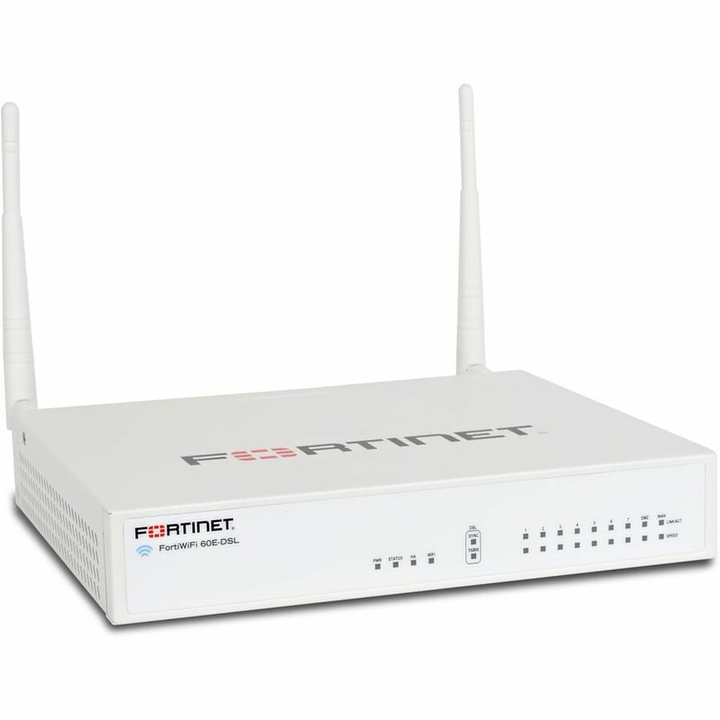 Fortinet FortiWifi FWF-60E-DSL Network Security/Firewall Appliance - Thumbnail 3