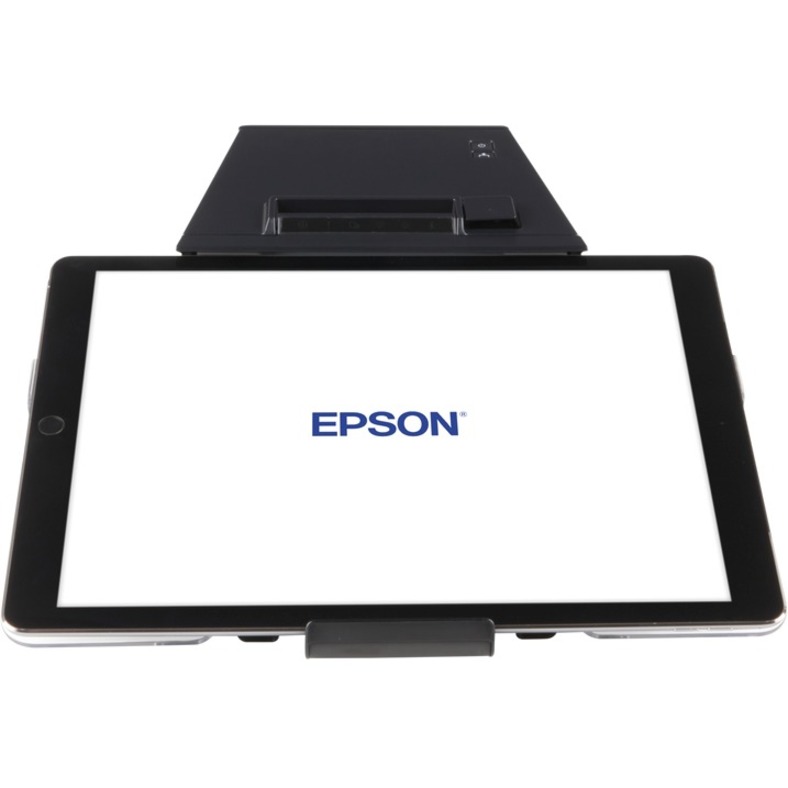 Epson OmniLink TM-m30II-SL Desktop Direct Thermal Printer - Monochrome - Receipt Print - Ethernet - USB - USB Host - Bluetooth - With Cutter - Black - 9.84 in/s Mono - 203 dpi - Wireless LAN - 3.15" Label Width - For PC, iOS, Android, Mac - Thumbnail 4