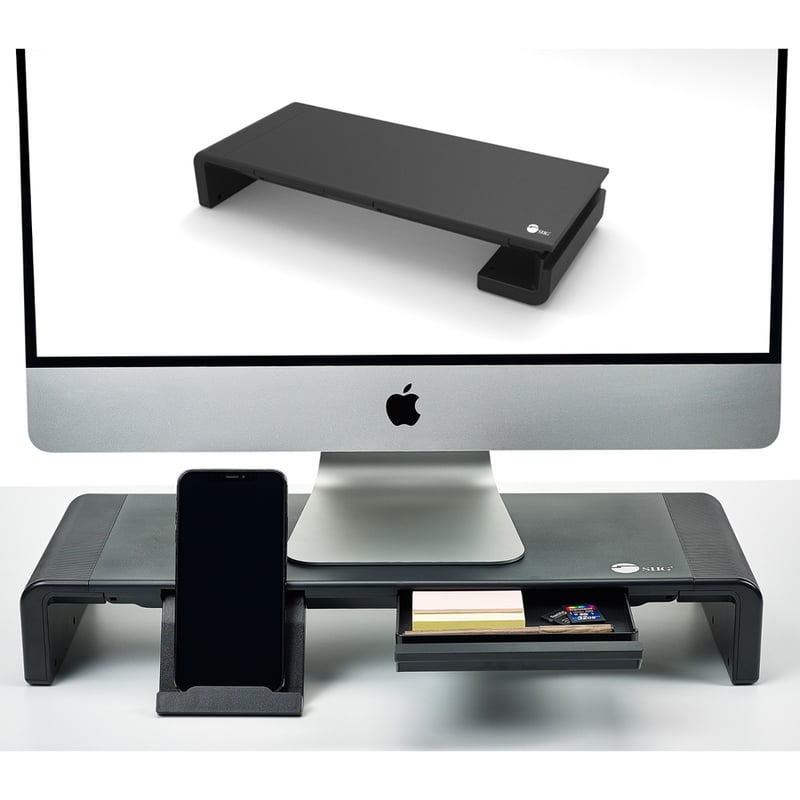 SIIG Stylish Foldable Monitor Stand - Thumbnail 2
