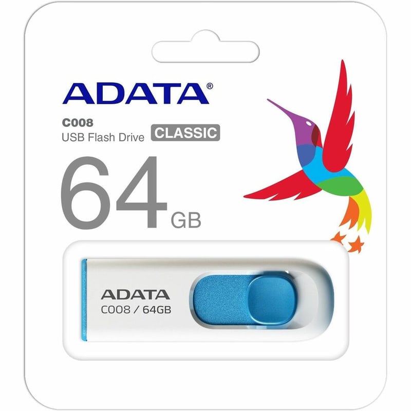 Adata C008 64GB USB 2.0 Flash Drive - Thumbnail 3