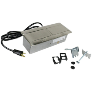 Wiremold Cord Ended deQuorum Dual Flip-Up Unit - Thumbnail 2