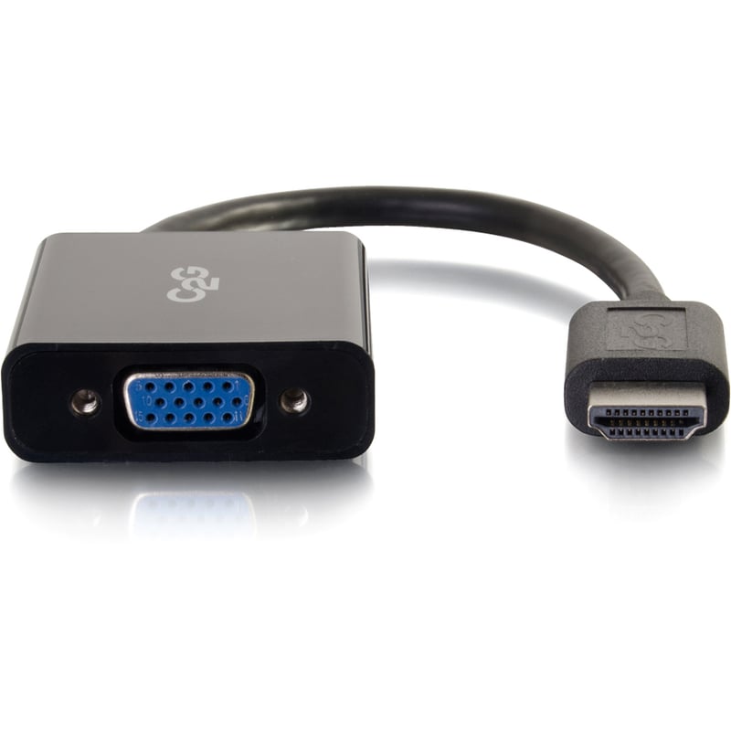 C2G HDMI to VGA Adapter - HDMI to VGA Converter - 1080p - M/F - Thumbnail 3